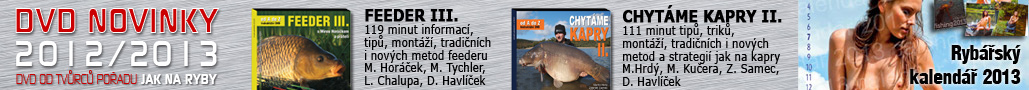 Nové rybářské filmy na DVD!
