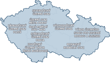 mapa rybářských revírů jižní moravy Svazové rybářské revíry ČRS a MRS   Chytej.cz mapa rybářských revírů jižní moravy