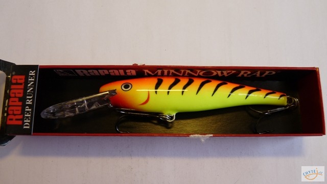 Aukce rybářských potřeb: NOVÁ RAPALA MINNOW RAP MR-9 - 9cm!!! 