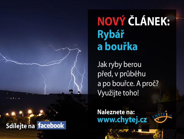 Rybář a bouřka