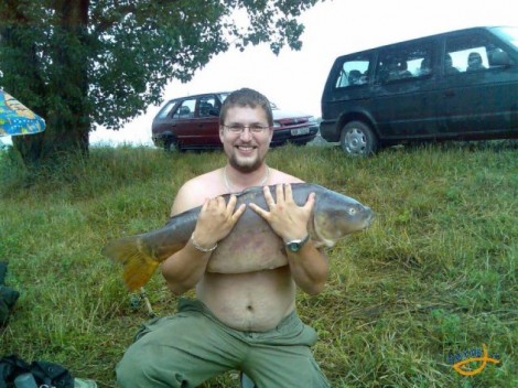 Kapr obecný, 92.5 cm, 16 kg