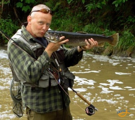 Pstruh obecný, 62 cm, 2.5 kg