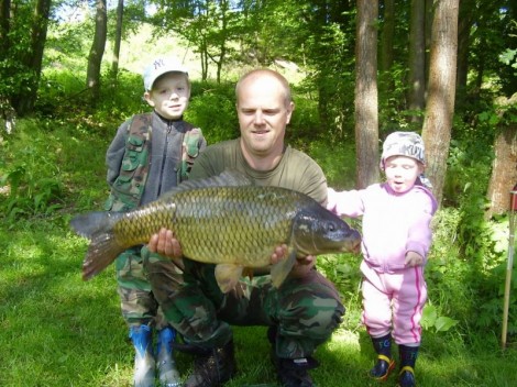 Kapr obecný, 80 cm, 9.86 kg