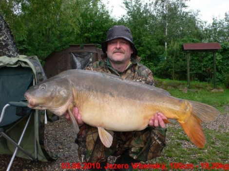 Kapr obecný, 100 cm, 19.2 kg