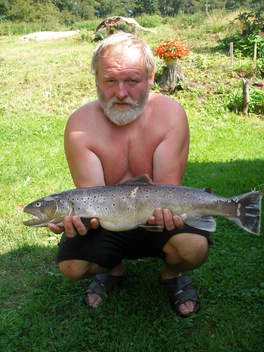 Pstruh obecný, 64 cm, 2.48 kg