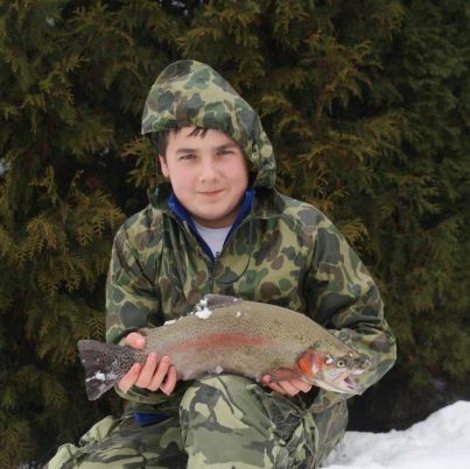 Pstruh duhový, 51 cm, 2 kg
