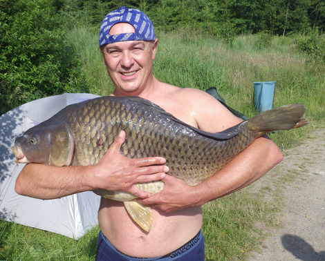 Kapr obecný, 90 cm, 18 kg