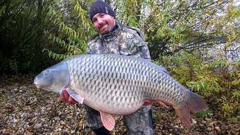 Kapr obecný, 107 cm, 27.4 kg