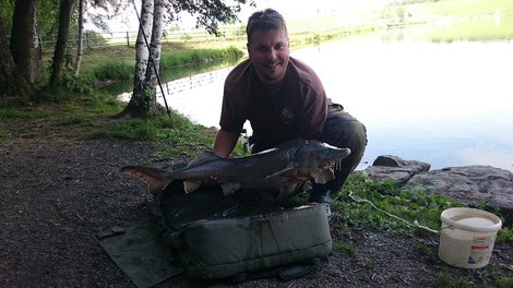 Jeseter sibiřský, 123 cm, 13.5 kg